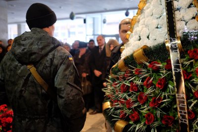 У Чернівцях попрощалися із загиблим бійцем Леонідом Петихачним (ФОТО)