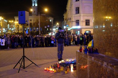 Чернівчани вдруге вшанували пам’ять Кузьми Скрябіна (ФОТО)