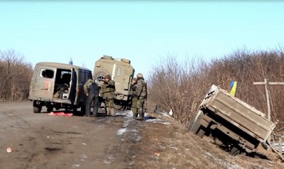 Неподалік Артемівська підірвалися на фугасі троє львівських волонтерів