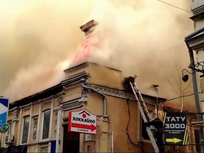 У Києві на пожежі загинули двоє рятувальників