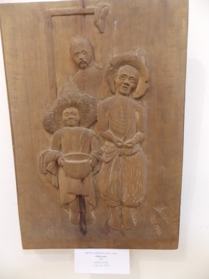 У Чернівцях презентували скульптуру Шевченкової Катерини, створену з дерева вишні (ФОТО)