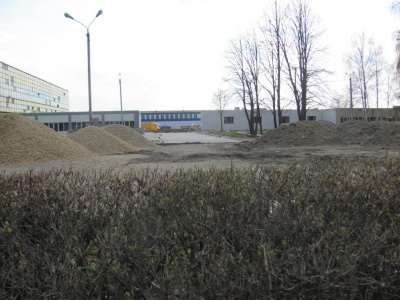 На Гравітоні почали будувати автовокзал (ФОТО)