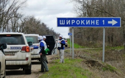 Бойовики обстріляли Широкине з крупнокаліберних мінометів