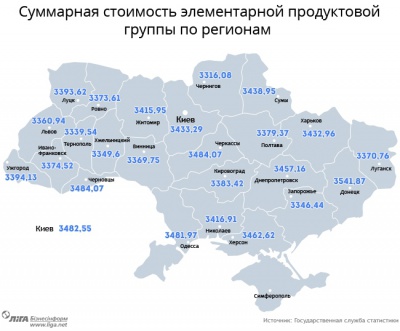 Харчі на Буковині - серед найдорожчих в Україні