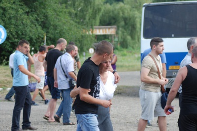 З Чернівців на військові навчання відправили першу групу мобілізованих шостої хвилі (ФОТО)