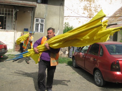 Під час Петрівського ярмарку двірники працюватимуть по 16 годин