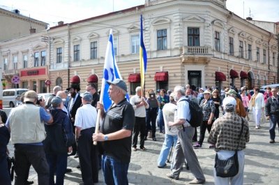 Євреї з усього світу вшанували в Чернівцях пам'ять загиблих у роки Голокосту (ФОТО)