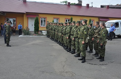 У зону АТО вирушив ще один загін буковинських міліціонерів