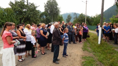 Ще одному бійцю з Буковини, що загинув в АТО, відкрили меморіальну дошку