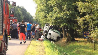 Аварія українського автобуса в Польщі: 4 загиблих, понад 20 постраждалих