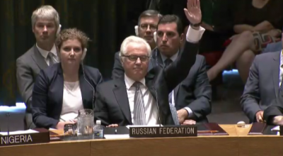 Росія наклала вето на резолюцію Радбеза ООН щодо створення Міжнародного трибуналу