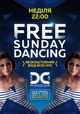 FREE SUNDAY DANCING @ Dolce Club