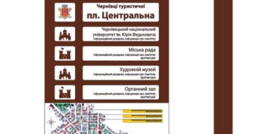 Чернівчанам представили три варіанти туристичних стел (ФОТО)