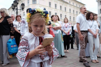 Чернівці відзначають День прапора України (ФОТО)