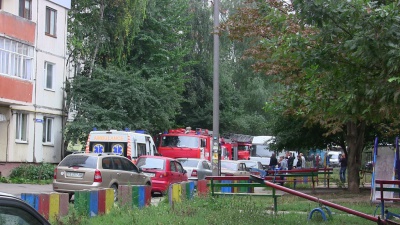 У Чернівцях горіла квартира на восьмому поверсі (ФОТО)