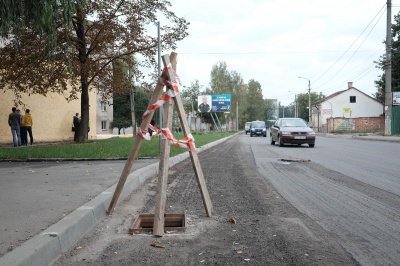 Вулицю Каспрука обіцяють заасфальтувати до кінця тижня (ФОТО)