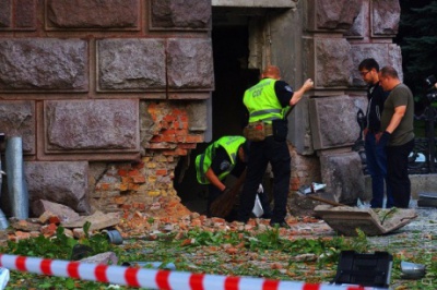 В Одесі біля будівлі СБУ підірвали потужний вибуховий пристрій