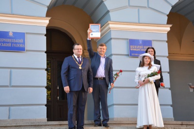 У Чернівцях на День міста вручали перші муніципальні премії імені Кохановського