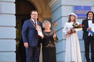 У Чернівцях на День міста вручали перші муніципальні премії імені Кохановського