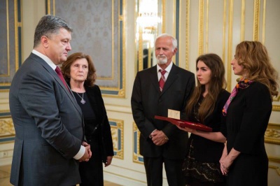 Порошенко нагородив Кузьму Скрябіна орденом "За заслуги" (посмертно)