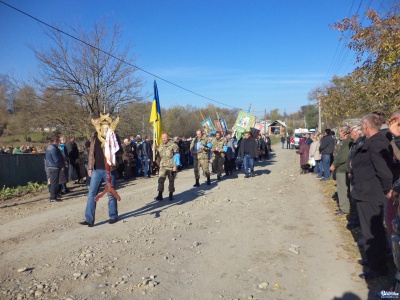 На Буковині поховали захисника Луганського аеропорту (ФОТО)