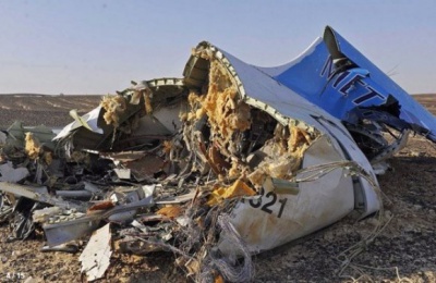 Літак з тілами загиблих у катастрофі А321 вилетів з Каїра в Петербург