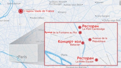 Посол: Даних про українців серед жертв терактів у Парижі немає