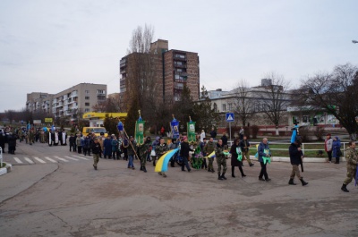 У Новодністровську попрощалися із буковинцем, який обгорів у зоні АТО (ФОТО)