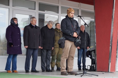 У Новодністровську попрощалися із буковинцем, який обгорів у зоні АТО (ФОТО)