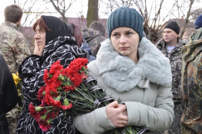 На Буковині поховали кіборга, який захищав Донецький аеропорт (ФОТО)