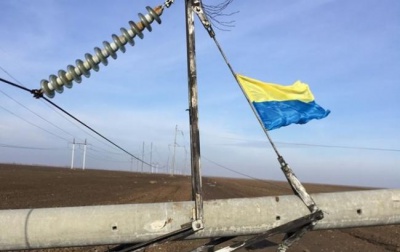 «Укренерго» завершило ремонт ЛЕП, та чекає на дозвіл подати електроенергію до Криму
