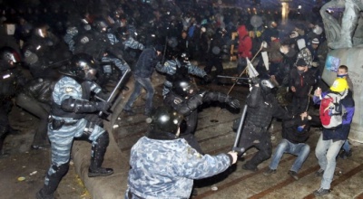 Більшість беркутівців, які били студентів на Майдані, взяли до поліції
