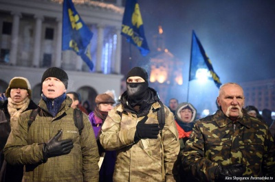 У Києві пройшла хода в честь дня народження Степана Бандери (ФОТО)