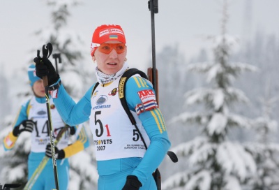 Олена Підгрушна виграла спринтерську гонку на етапі Кубка світу з біатлону