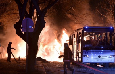 Кількість загиблих від вибуху у столиці Туреччини збільшилася до 28