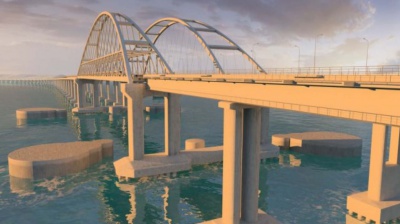 У Росії затвердили проект мосту до окупованого Криму