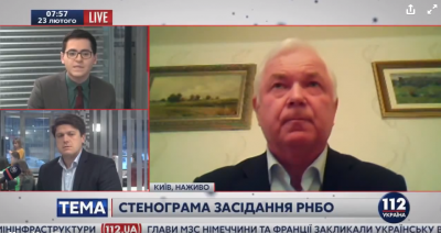 Екс-глава зовнішньої розвідки України "засвітив" свої труси у прямому ефірі