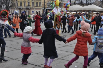 У Чернівцях під час проводів зими зібрали п’ять тисяч гривень