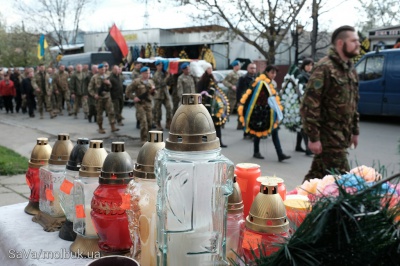 У Чернівцях поховали росіянина Андрія Захарова, який загинув за Україну (ФОТО)