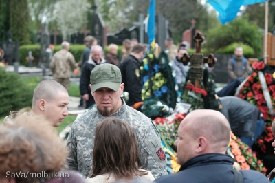 У Чернівцях поховали росіянина Андрія Захарова, який загинув за Україну (ФОТО)