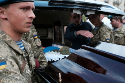 У Чернівцях поховали росіянина Андрія Захарова, який загинув за Україну (ФОТО)