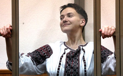 Надія Савченко вже летить в Україну