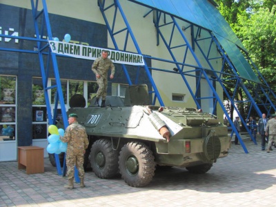 Чернівецькі прикордонники представили військову техніку (ФОТО)