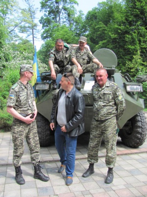 Чернівецькі прикордонники представили військову техніку (ФОТО)