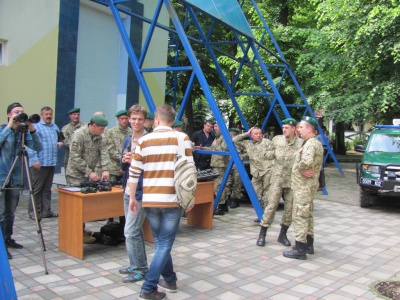 Чернівецькі прикордонники представили військову техніку (ФОТО)