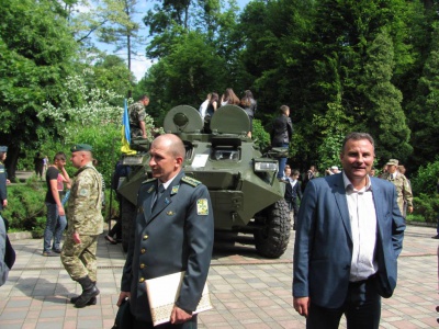 Чернівецькі прикордонники представили військову техніку (ФОТО)