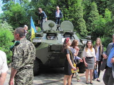 Чернівецькі прикордонники представили військову техніку (ФОТО)