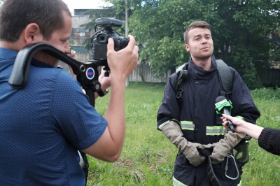 У Чернівцях журналісти стали рятувальниками (ФОТО)