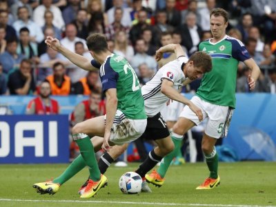 Євро-2016: Німеччина з мінімальним рахунком обіграла Північну Ірландію