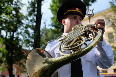 Військові оркестри виступили у Чернівцях на Соборній площі (ФОТО)